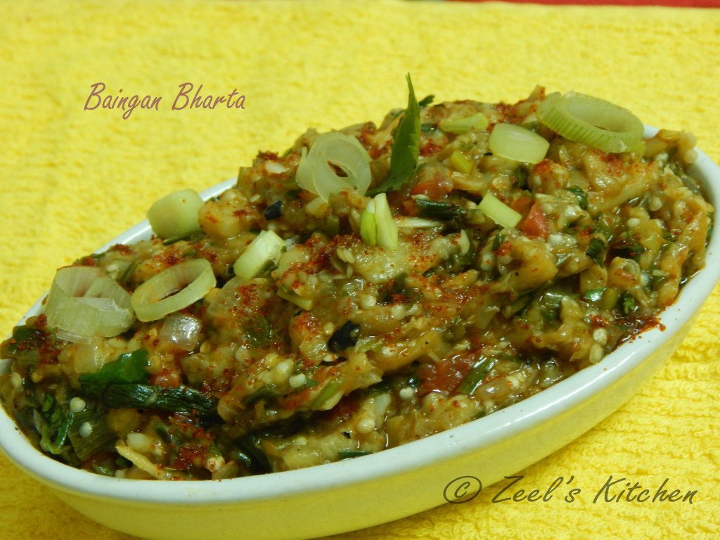 Baingan Bharta Baingan Bharta Recipe Zeel's Kitchen