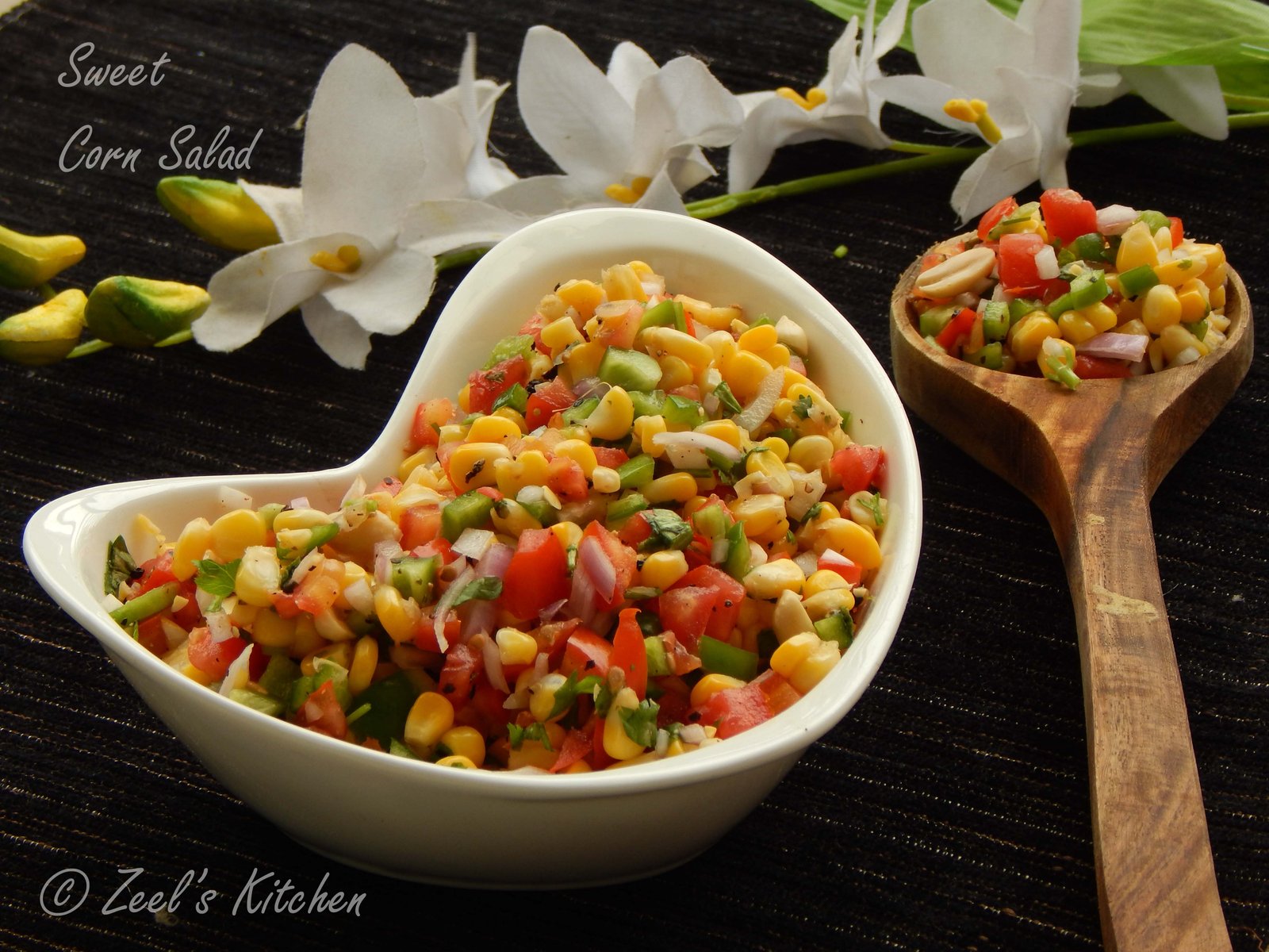 Sweet Corn Salad Recipe Diet Sweet Corn Salad Recipe Zeel's Kitchen