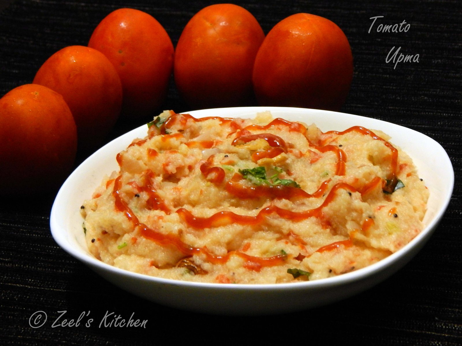 Tomato Upma Tomato Upma Recipe Zeel's Kitchen