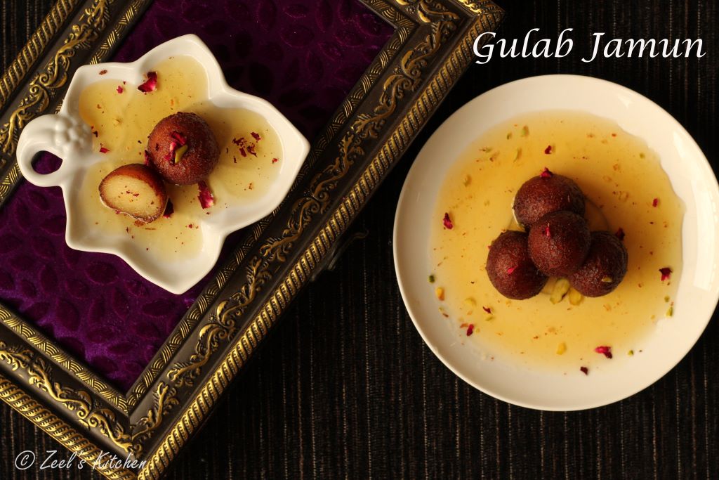 Gulab Jamun | Homemade Gulab Jamun Recipe with Fresh Khoya (Milk Solids) | Milk Dumplings with Sugar Syrup
