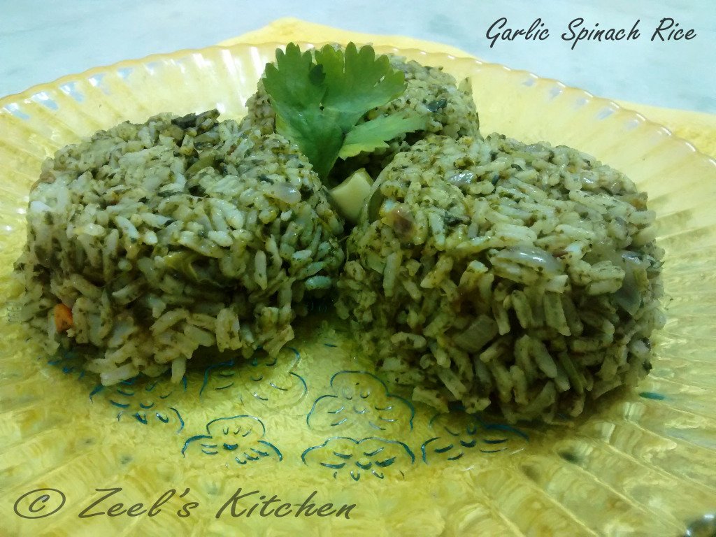 Garlic_Spinach_Rice