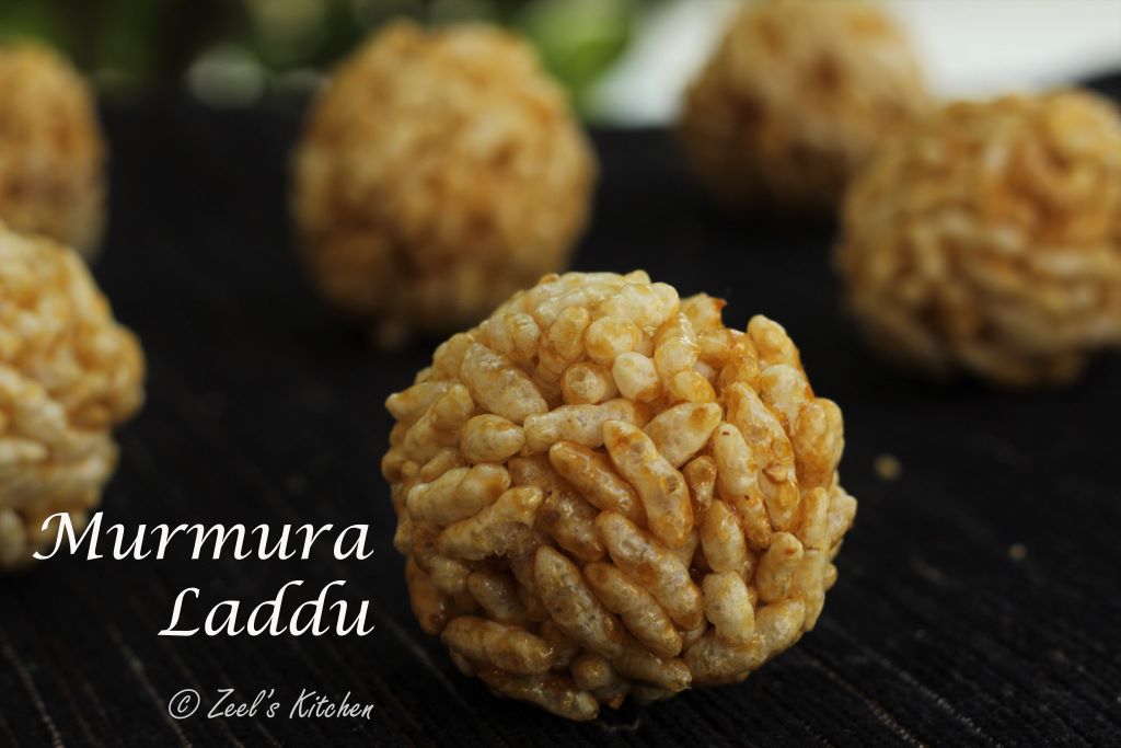 Murmura Laddu | Mamra na Ladu | Puffed Rice Sweet Balls Recipe