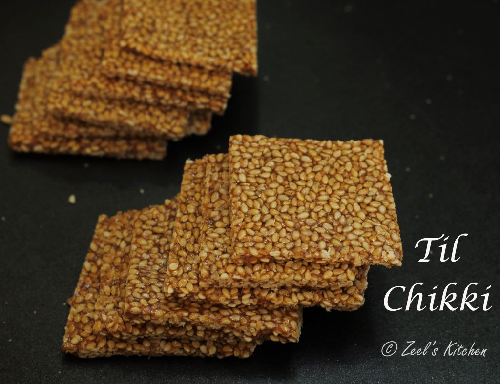 Til Chikki | Sesame Jaggery Brittle | Healthy Sesame Crackers Recipe | Zeel's Kitchen