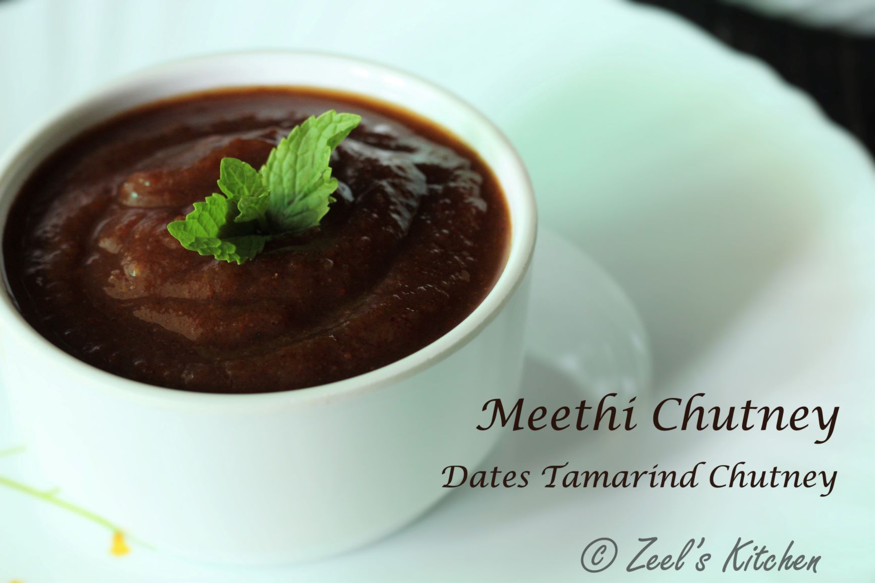 Meethi Chutney | Dates Tamarind Chutney | Imli Khajur Chutney | Indian Sweet and Sour Sauce