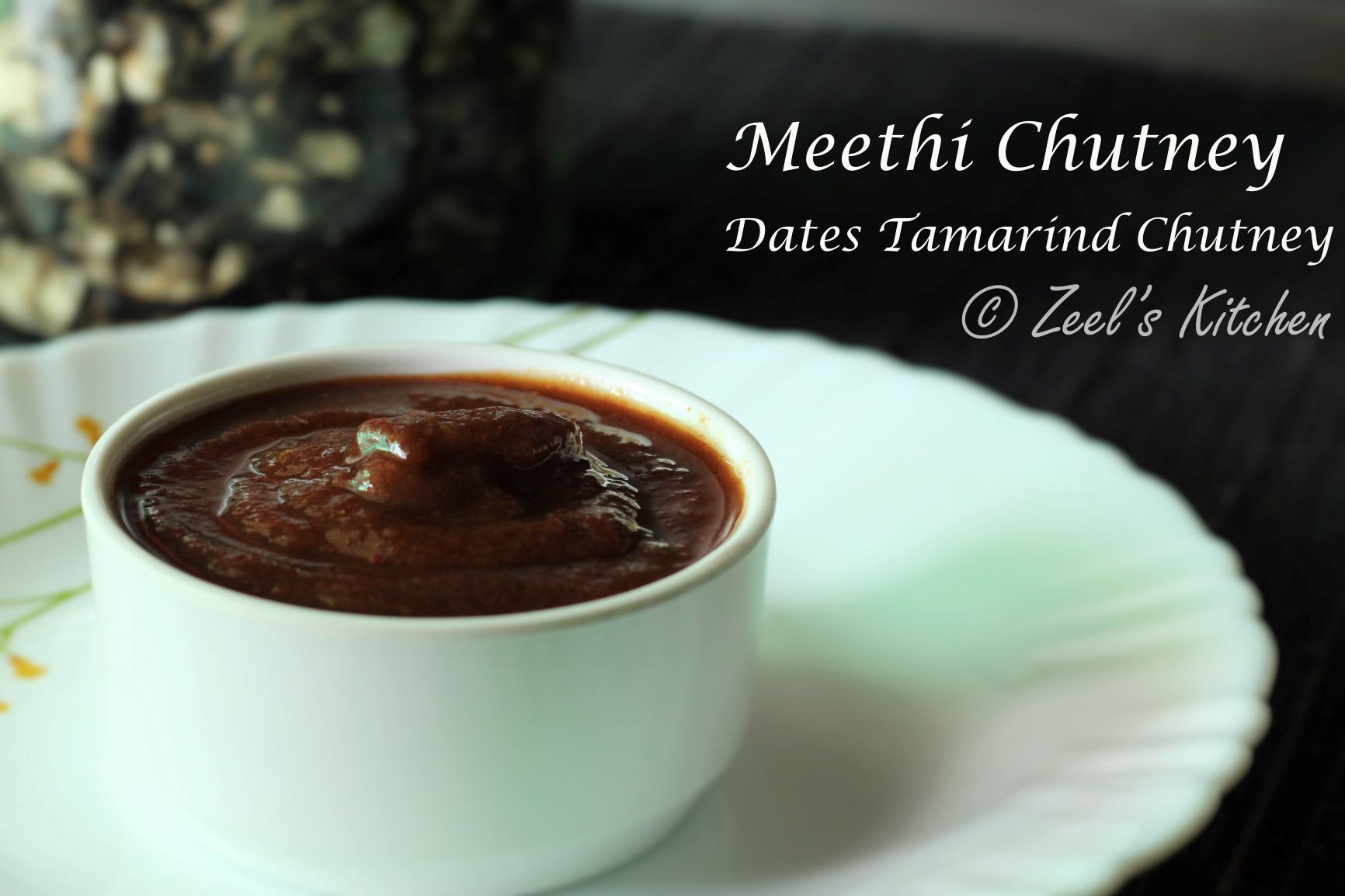Meethi Chutney | Dates Tamarind Chutney | Imli Khajur Chutney | Indian Sweet and Sour Sauce