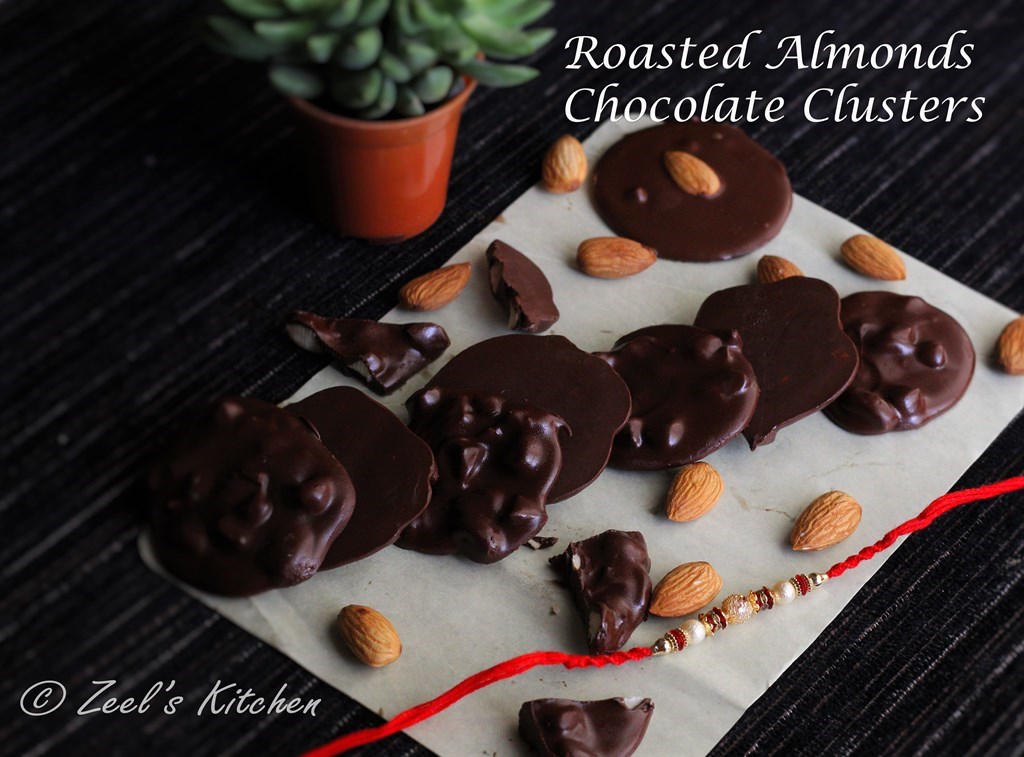 Roasted Almond Chocolate Clusters
