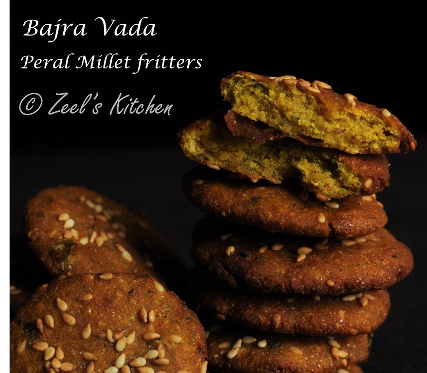 Bajra Vada | Pearal Millet fritters