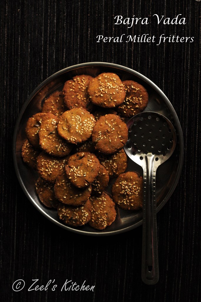 Bajra Vada | Pearal Millet fritters