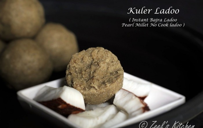 Kuler Ladoo | Instant Bajra Ladoo Recipe | Pearl millet no-cook ladoo Recipe