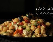 Chole Salad | White Chickpea Salad | Kabuli Chana Salad Recipe