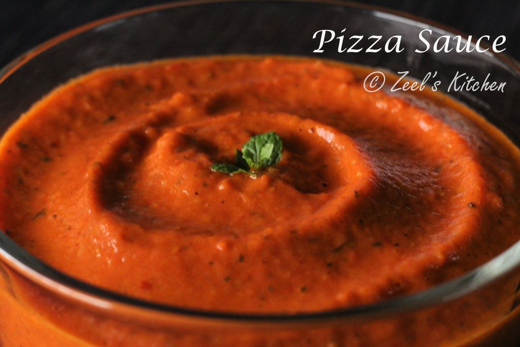 Homemade Pizza Sauce Recipe | Easy Pizza Sauce Recipe | Zeel’s Kitchen