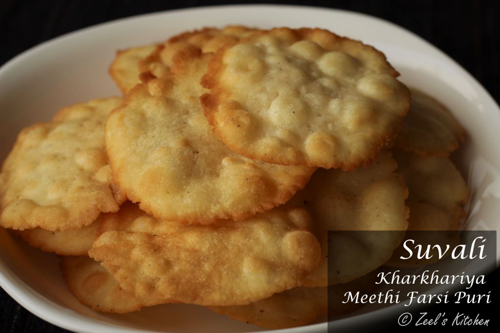 Suvali | Suvari | Meethi Farsi Puri | Kharkhariya recipe | Sweet and Flaky Puri | Diwali Special Traditional Gujarati Snack