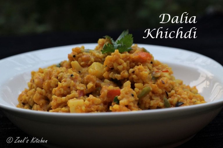 Dalia Khichdi | Dalia Moong Dal Khichdi Recipe - Zeel’s Kitchen