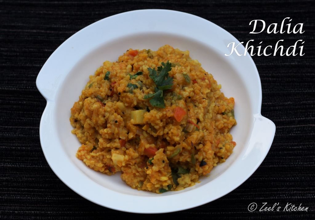 Dalia Khichdi Dalia Moong Dal Khichdi Recipe Zeel's Kitchen
