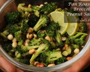 Pan Roasted Broccoli and Peanut Salad | Roasted Broccoli and Peanut Salad Recipe