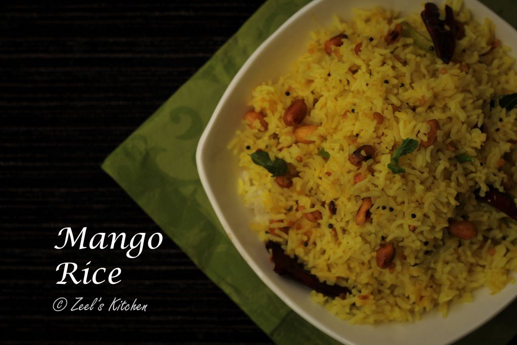 Mango Rice Recipe | Indian Raw Mango Rice | Kairi Bhat Recipe