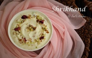 Shrikhand Recipe | Homemade Shrikhand Recipe