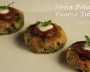 Sweet Potato and Paneer Tikki Recipe | Shakkargand and Paneer Tikki for Vrat